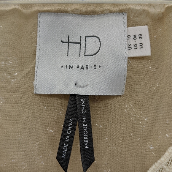 HD in Paris US size 6 Short sleeve Blouse - Picture 2 of 7